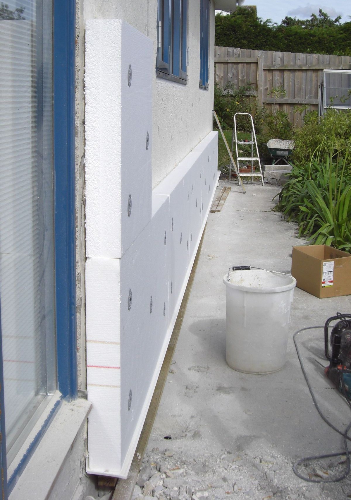 Homlokzati hőszigetelés